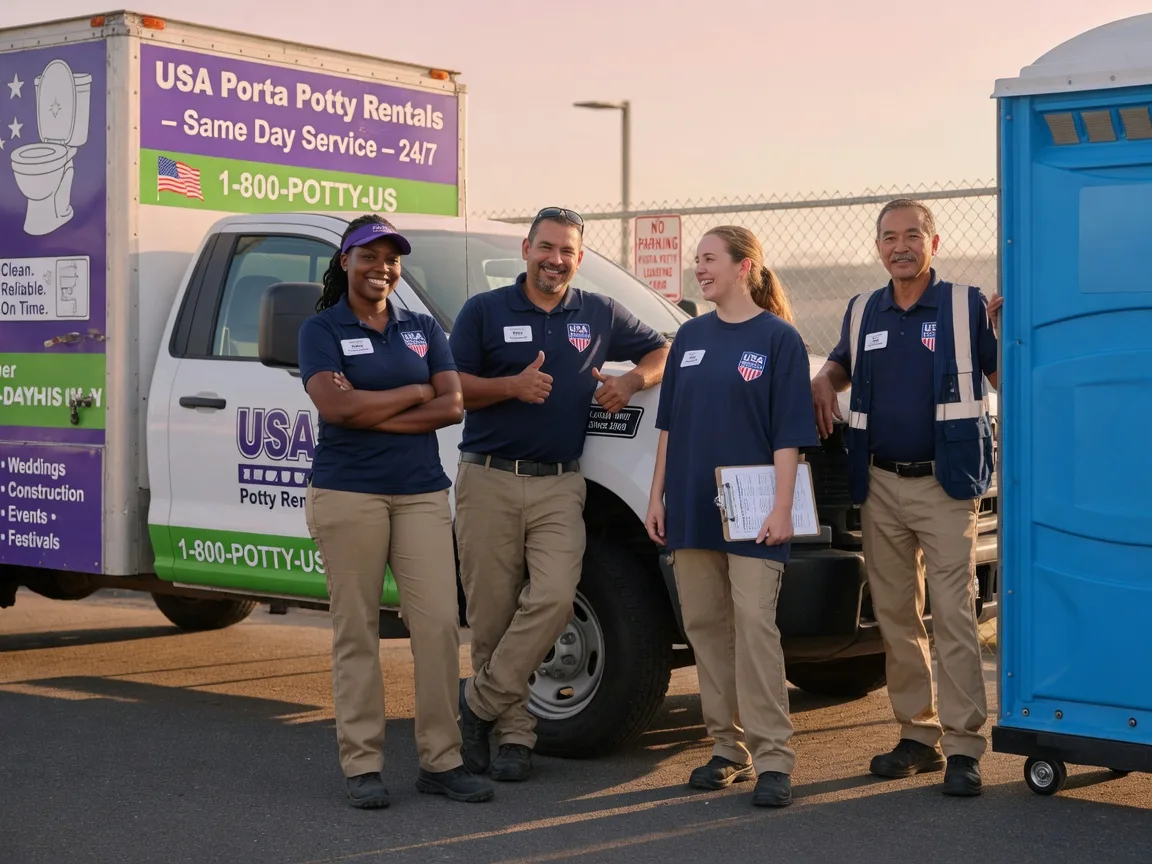 Porta Potty Rental company in Broken Arrow, OK