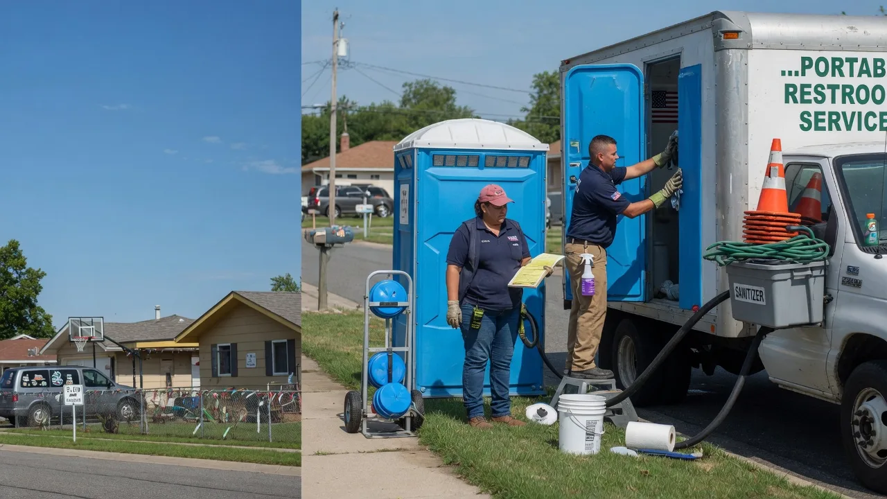 Portable Toilet Rental in Broken Arrow, OK near me